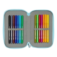 Несесер с три ципа SAFTA STITCH "OHANA", 37 части