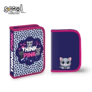 Несесер с 1 цип SCOOL® THINK PINK 32 части