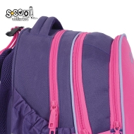 Анатомична раница SCOOL® THINK PINK с твърдо дъно, 24L