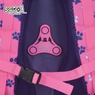 Анатомична раница SCOOL® THINK PINK с твърдо дъно, 24L