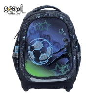 Анатомична раница SCOOL® FOOTBALL с твърдо дъно, 24L