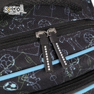 Ергономична раница SCOOL® FOOTBALL 3D EVA, 28L