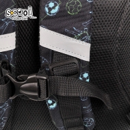 Ергономична раница SCOOL® FOOTBALL 3D EVA, 28L