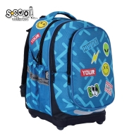 Анатомична раница SCOOL® с твърдо дъно, 24L