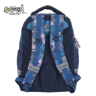 Анатомична раница SCOOL® URBAN TROPICAL, олекотена