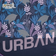 Анатомична раница SCOOL® URBAN TROPICAL, олекотена