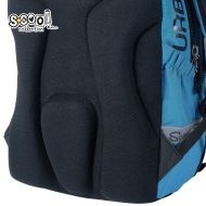 Анатомична раница SCOOL® URBAN BLUE, олекотена