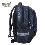 Анатомична раница SCOOL® URBAN DARK BLUE, олекотена