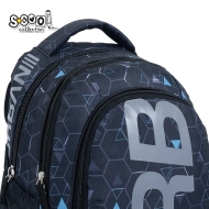 Анатомична раница SCOOL® URBAN DARK BLUE, олекотена