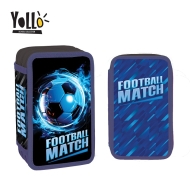 Несесер с 3 ципа YoLLo® FOOTBALL, 38 части