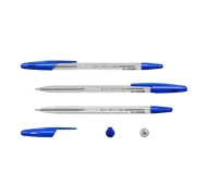 Химикалка ErichKrause® R-301 Stick Classic 1 mm, 4 броя в блистер