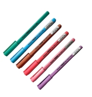 Химикалка Luxor® TRIOS icy PASTEL, 0.7мм, асорти, син