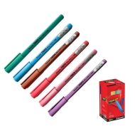 Химикалка Luxor® TRIOS icy PASTEL, 0.7мм, асорти, син