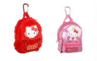 Портмоне с карабинер, тефтер, химикалка и стикери  HELLO KITTY