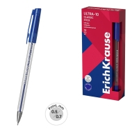 Химикалка ErichKrause® ULTRA-10 Stick Classic 0.7 mm  - син
