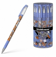 Химикалка ErichKrause® ColorTouch Stick Tulips, 0.7 mm