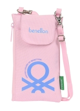 Чантичка-портмоне за мобилен телефон BENETTON “PINK”